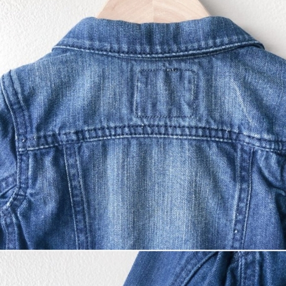 4/$15 OSHKOSH Classic dark wash denim baby jean jacket 2T 24m unisex - Picture 9 of 11